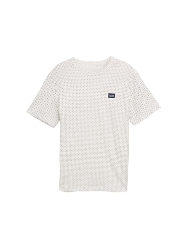 TOM TAILOR Maglietta da Uomo, 37886 - Offwhite Minimal... - Amazon Italie à 5.88€