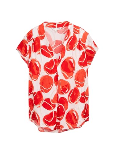TOM TAILOR Blusa de Mujer, 37841 - Abstract Bubble Print, 38 - Amazon Spain à 11.86€