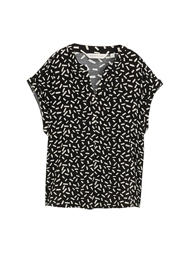 TOM TAILOR 1047210 Blusas, 38311-Black Champagne Minimal... - Deal du jour à 10.69€