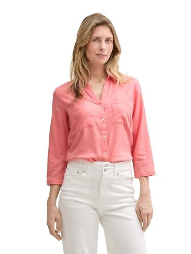 TOM TAILOR Camicetta Donna, 14980 - Rosewood Pink, 52 - Amazon Italy à 11.18€