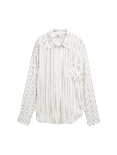 TOM TAILOR Denim Camicetta Donna, 37833 - Strisce Verticali... - Amazon Italie à 11.72€