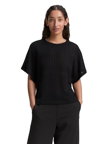 TOM TAILOR 1046436 Camiseta, 14482-deep Black, M Mujeres - Amazon Espagne à 26.24€