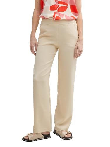 TOM TAILOR 1046499 Lea-Pantalones Rectos, 37762-Champagne... - Amazon Espagne à 9.06€