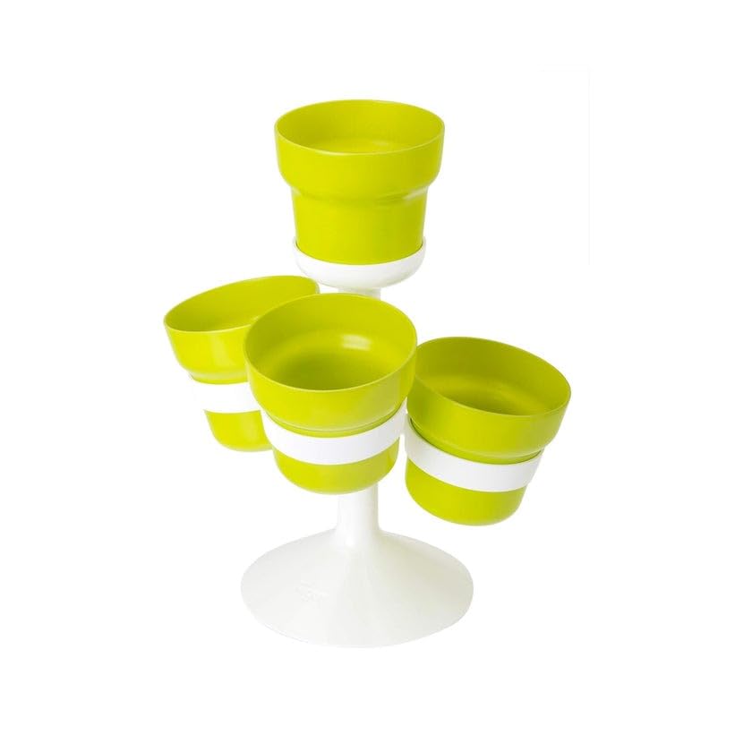 Avilia Jardinière avec 4 Porte-Pots – Design résistant aux... - Garden & Outdoor Amazon France à 16.27€