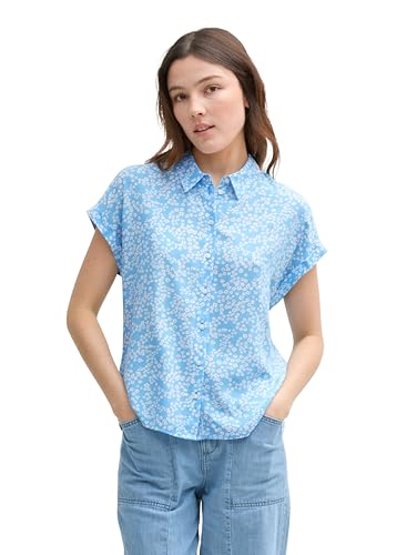 TOM TAILOR Denim 1047035 Camicia da Donna, 38267-small... - Garden & Outdoor Amazon Italy à 13.02€