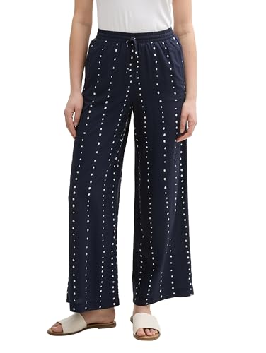 TOM TAILOR Pantaloni da Donna, 38063 - Navy DOT Print, 34W... - Maison & Cuisine Amazon Italie à 22.38€