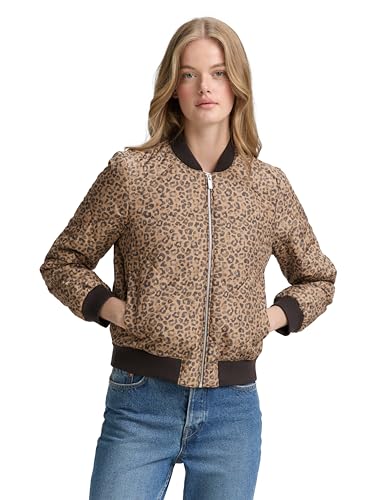 TOM TAILOR Denim 1046685 Chaqueta, 38354-Tonal Leo Print, L... - Amazon Espagne à 24.30€
