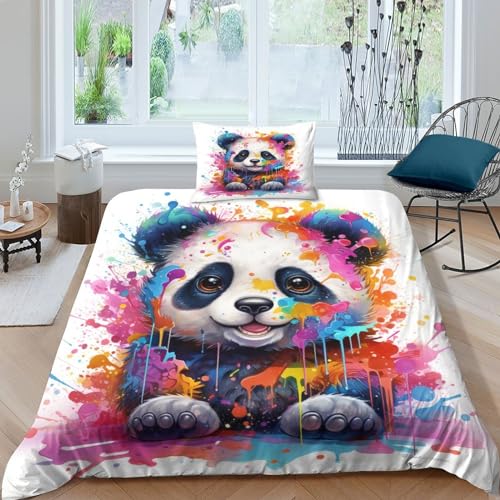 KOABERUVN 3D, Imprimé Panda Parure De Lit Microfibre Super... - Maison & Cuisine Amazon France à 22.69€