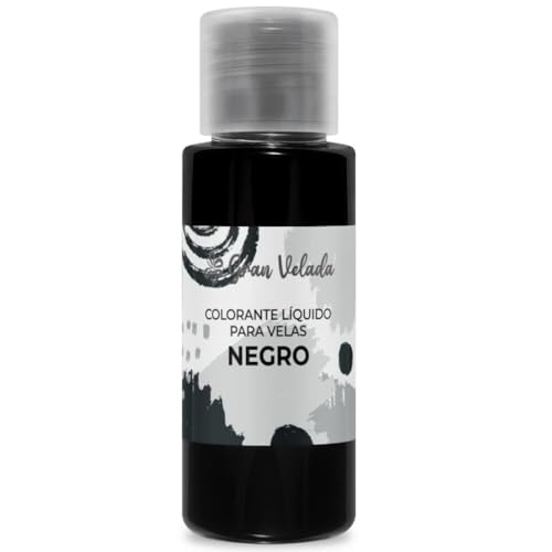 GRAN VELADA Colorant liquide noir pour bougies : cire noire... en promo à 3,19€ (-82%) sur Amazon FR