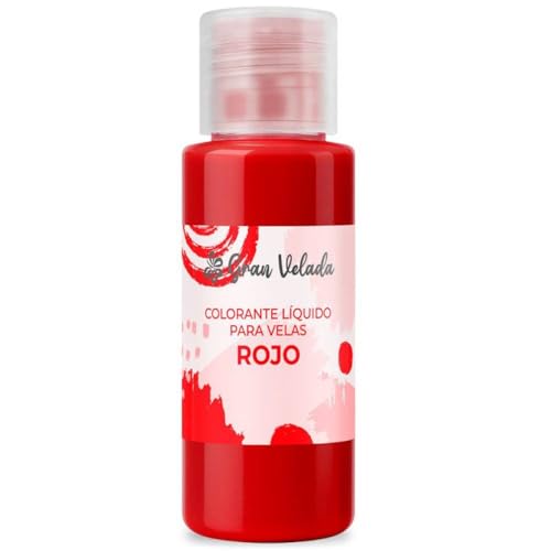 Colorante liquido per candele, rosso intenso, 30 ml, ideale... - Loisirs Créatifs Amazon Italie à 3.19€