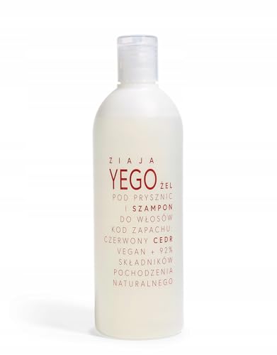 Ziaja Yego Duschgel und Shampoo Zeder 400ml - Beauté & Parfums Amazon Allemagne à 3.31€