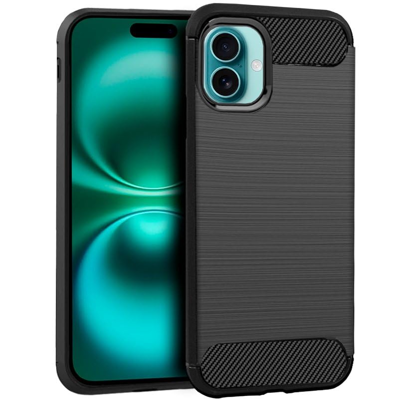 Carcasa Cool para iPhone 16 Plus Carbón Negro en promo sur Amazon