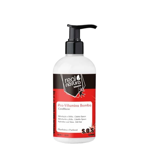 REAL NATURA Après-shampoing sans sel Pro-Vitamina Bomba 300... - Beauté & Parfums Amazon France à 5.66€