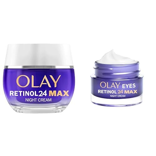 Bundle of Olay Retinol 24 MAX Night Cream Face Moisturiser... - Beauté & Parfums en promo à 37.99€