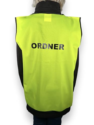 2 x Qualitäts Signalüberwurf Ordner gelb für Erwachsene... - Mode & Vêtements Amazon Allemagne à 1.99€