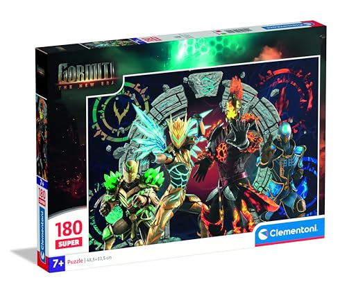 Clementoni Puzzle mit 180 Teilen, Illustration Gormiti, für... - Jouets & Jeux en promo à 5.01€