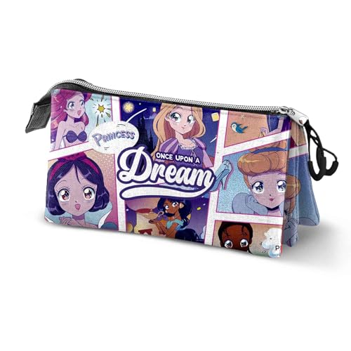 Disney Princess Comic-Triple Pencil Case, Multicolour, 23 x... - Amazon Royaume-Uni à 6.49€