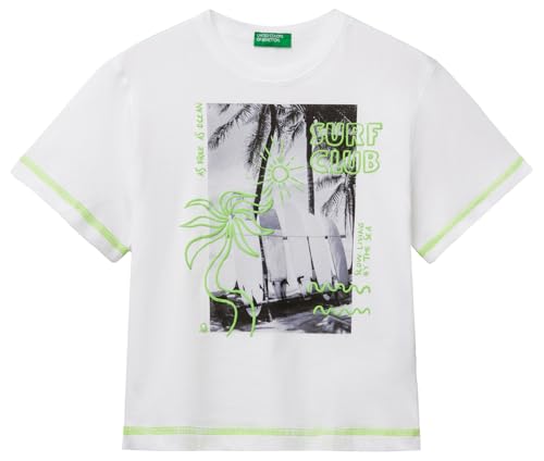 United Colors of Benetton Camiseta para niños y jóvenes... - Deal du jour à 4.86€