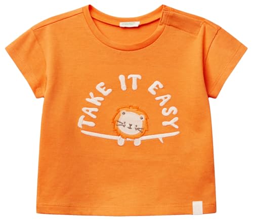 United Colors of Benetton Camiseta, Naranja., 74 cm - Sports & Fitness en promo à 5.16€