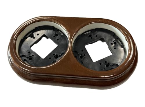 Doppia cornice in colore marrone, ideale per qualsiasi... - Home & Kitchen Amazon Italy à 13.45€