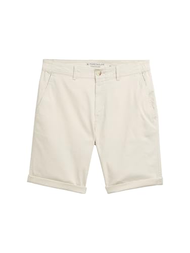 TOM TAILOR 1048224 Bermudas, 31718-White Sand, 38 Hombres - Amazon Espagne à 8.94€