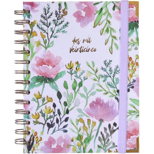 Agenda 2025 Enero a Diciembre - A5 (16,5x20,5 cm), Semana... - Jouets & Jeux Amazon Espagne à 4.81€