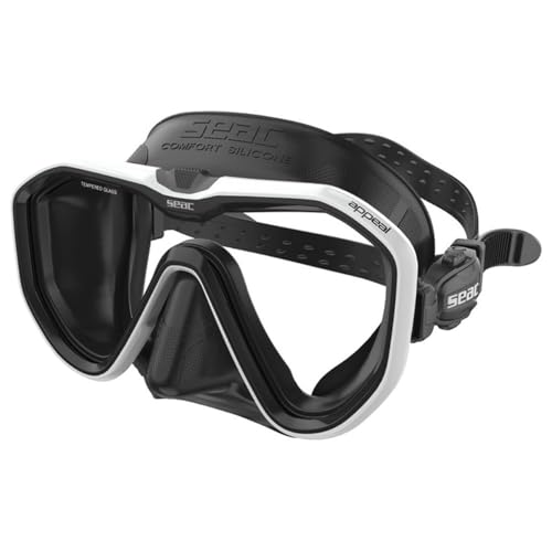SEAC Appeal, Made in Italy single lens diving mask with 3D... - Nouvelle promo Amazon à 25.29€