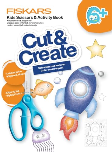 Fiskars Forbici per Bambini e Libro con Consigli e Trucchi... - Toys & Games Amazon Italy à 5.93€