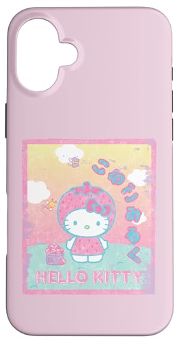 Hello Kitty Erdbeermilch Hülle für iPhone 16 Plus en promo sur Amazon