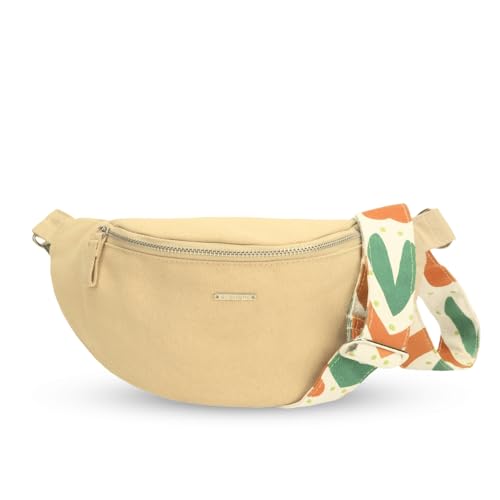Ecoright Bum Bag Ladies, Canvas Crossbody Bag Ladies, Belt... - Sports & Fitness Amazon UK à 9.32€