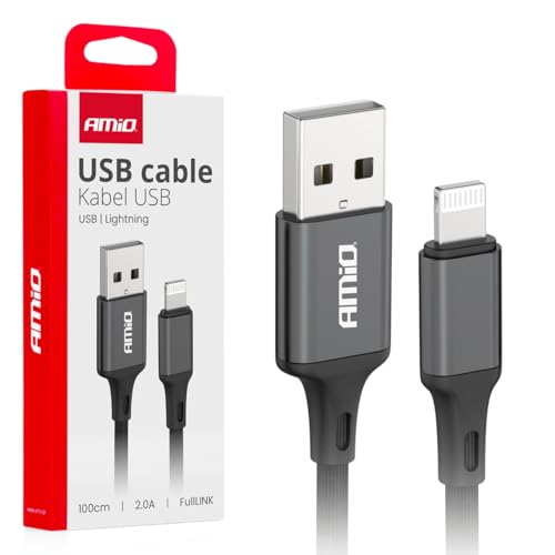 AMIO Cavo USB A a Lightning 2A 100cm FullLINK - Cavo di... - Maison & Cuisine Amazon Italie à 2.30€