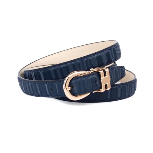 Anthoni Crown Samtig fühlender Ledergürtel - Mode & Vêtements Amazon Allemagne à 16.74€