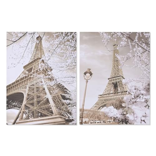 Home ESPRIT Quadro Bianco Nero Oro Parigi Loft 60 x 2,5 x... - Amazon Italie à 28.71€