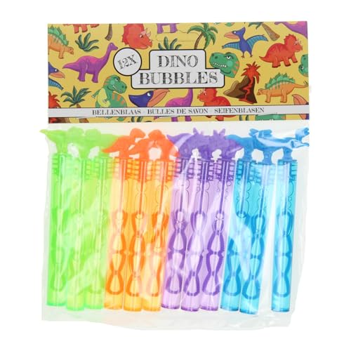 12 x bâtonnets à bulles Dino - Répartition - Sports & Fitness Amazon France à 7.62€