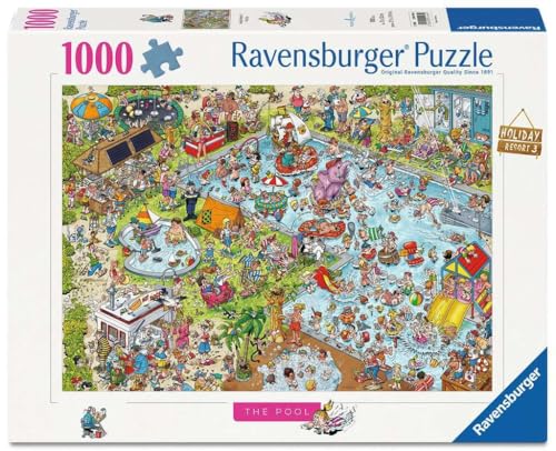 Ravensburger – Jigsaw Puzzle Holiday Resort 3: The Pool... - Bricolage & Outils Amazon Espagne à 15.41€