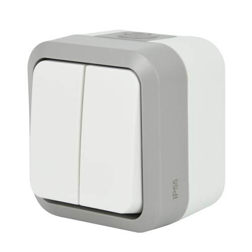 Electraline 615904 Hypro Doppelschalter für den... - Bricolage & Outils Amazon Allemagne à 9.56€