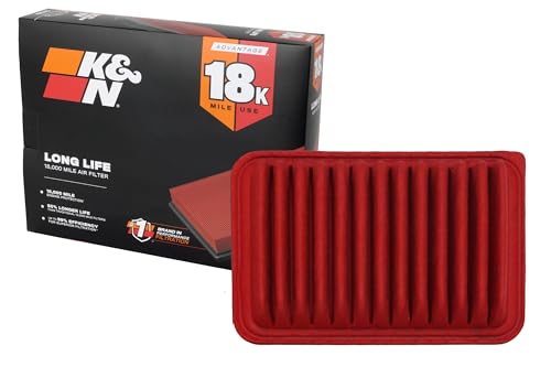K&N Filtre à air moteur : longue durée de vie 28 000 km... - Auto & Moto en promo à 29.14€