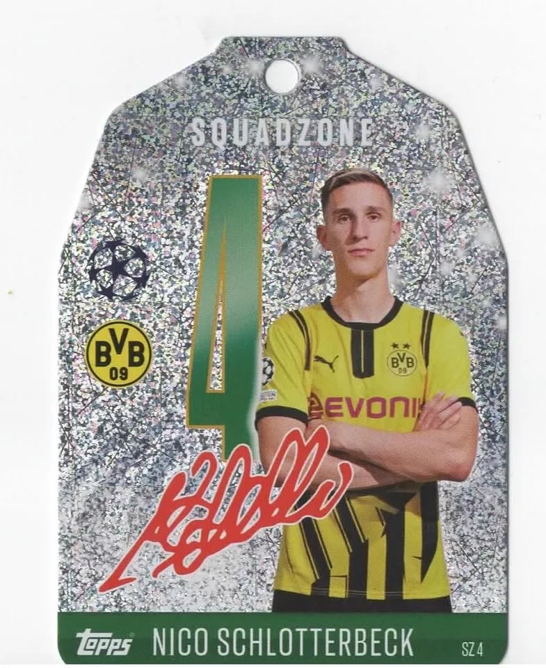 Match Attax 2024 2025 Nico Schlotterbeck Squadzone Trading... - Auto & Moto Amazon Royaume-Uni à 1.79€