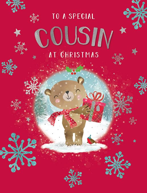 Piccadilly Greetings Tarjeta de Navidad para un primo... - Auto & Moto Amazon Espagne à 3.45€