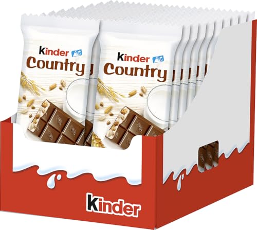 Kinder Country Riegel – Gefüllte Schokolade mit gerösteten... - Tech & Electronics Amazon Germany à 7.30€