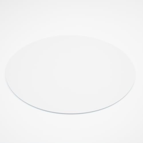 ROND PVC BLANC. DISQUE PVC 12 CM DIAMÈTRE. CERCLE EN PVC... - Bricolage & Outils Amazon France à 3.00€