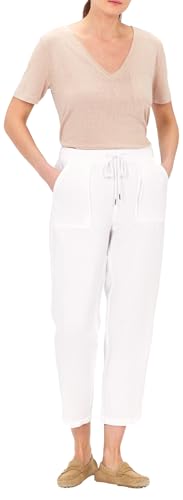 Caroll Pantalones, Mujer, Blanco, 40 - Nouvelle promo Amazon à 36.00€