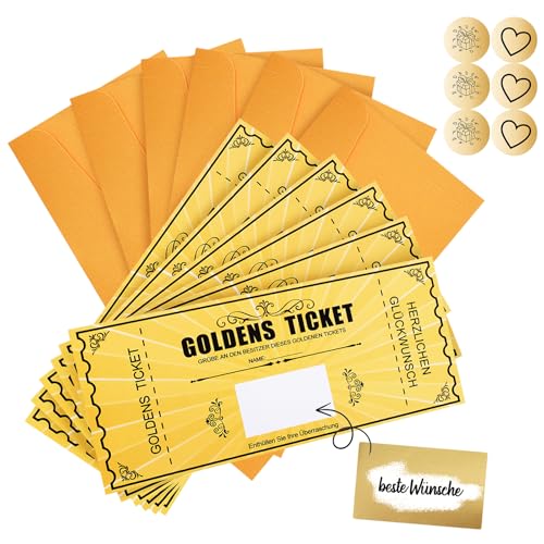 kodivenj Lot de 6 bons d'achat dorés à remplir soi-même... - Nouvelle promo Amazon à 5.47€