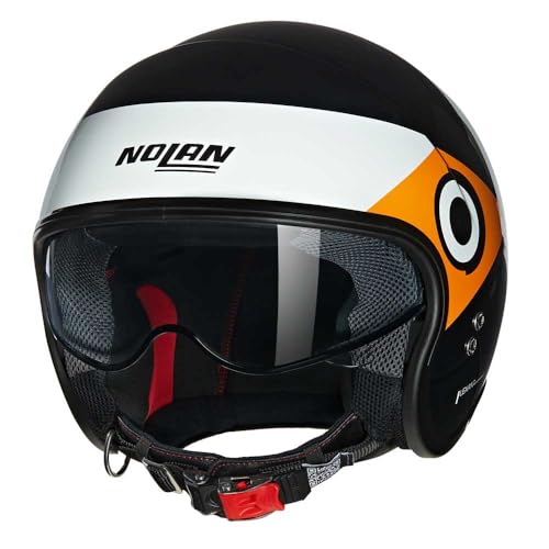 NOLAN HELMET N21 06 ONIRICO 342 M, Black/White/Orange - Sports & Fitness Amazon Allemagne à 94.64€
