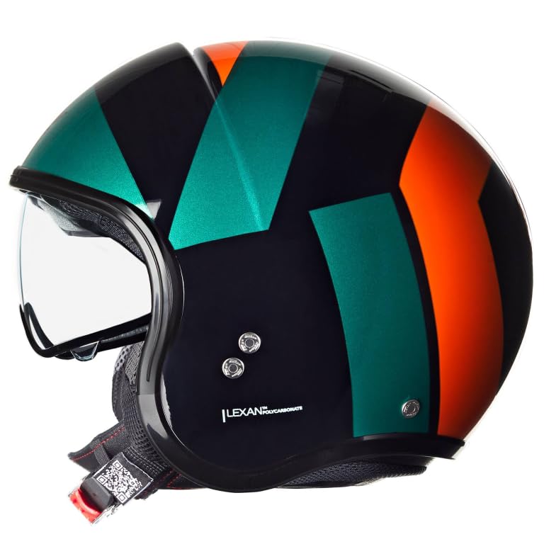 NOLAN Helmet N21 06 TANGENTE 347 L, Black/Army Green/Orange - Sports & Fitness Amazon Espagne à 85.76€