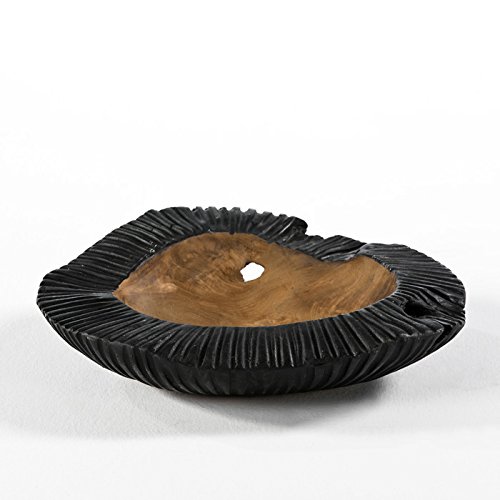 BOWL 40 CM APROX. MADERA NATURAL/NEGRO - Maison & Cuisine Amazon Allemagne à 24.70€