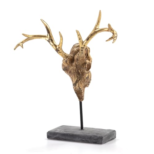 FIGURA 40X16X48 METAL NEGRO/RESINA GRIS/DORADO - Jouets & Jeux Amazon Allemagne à 39.26€