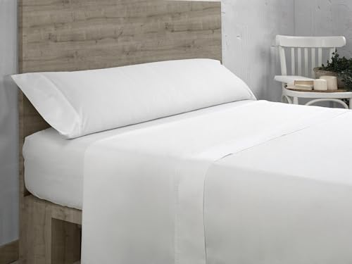 Juego de sábanas de algodón orgánico color blanco. Acabado... - Jouets & Jeux Amazon Allemagne à 37.47€