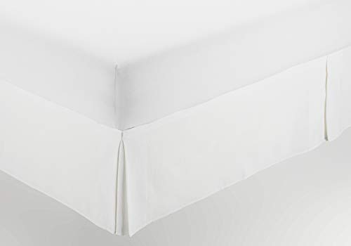 CUBRECANAPÉ HILO TINTADO RÚSTICO COLOR BLANCO ÓPTICO CAMA... - Amazon Italy à 10.78€