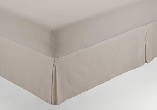 Cubrecanapé de hilo tintado color lino Cama de 135 (alto... - Amazon Italy à 24.88€